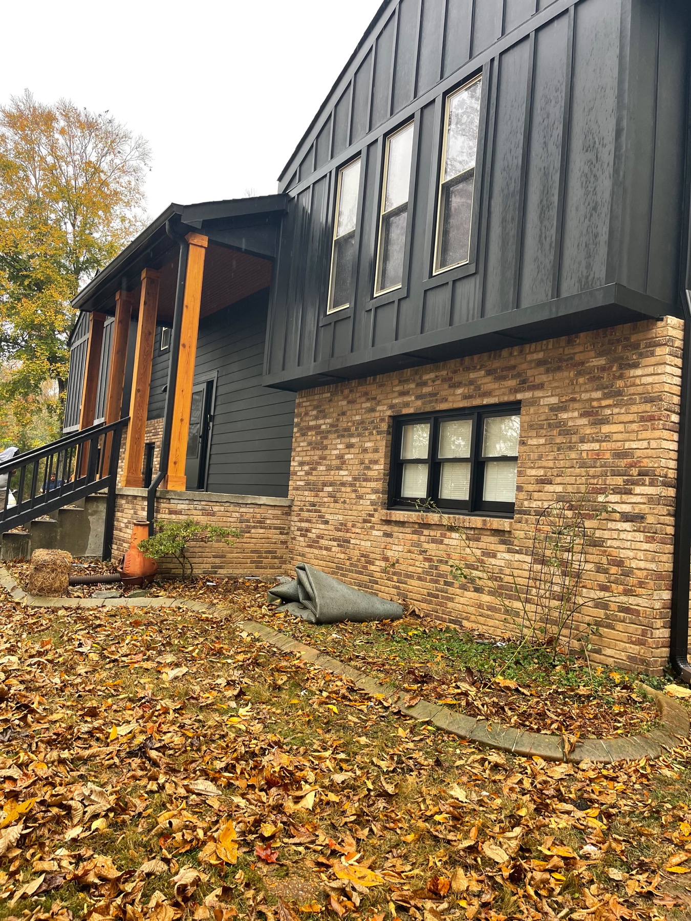 Board and batten exterior renovation
